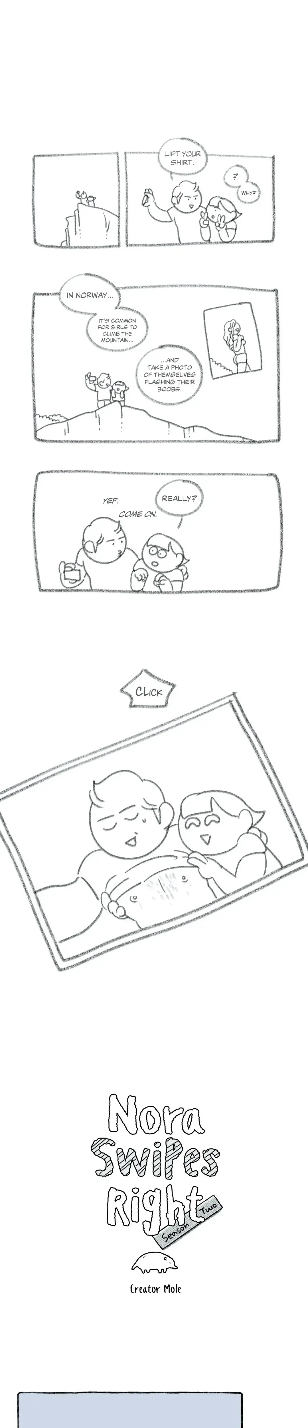 Nora Swipes Right Chapter 83 - Page 1