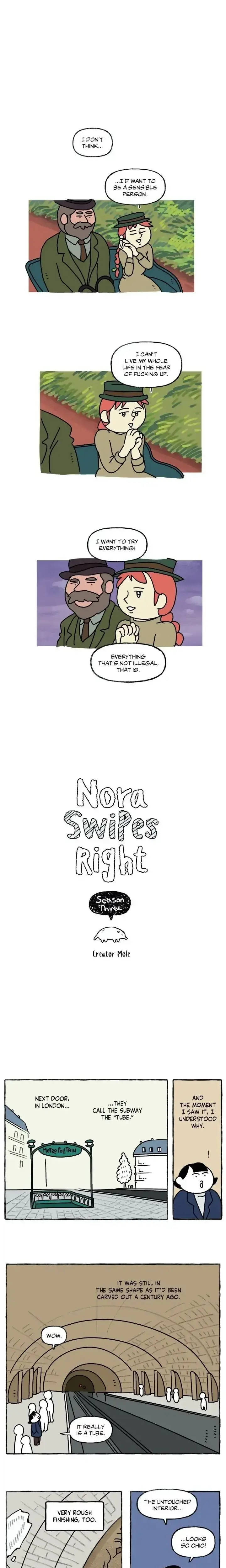 Nora Swipes Right Chapter 97 - Page 1