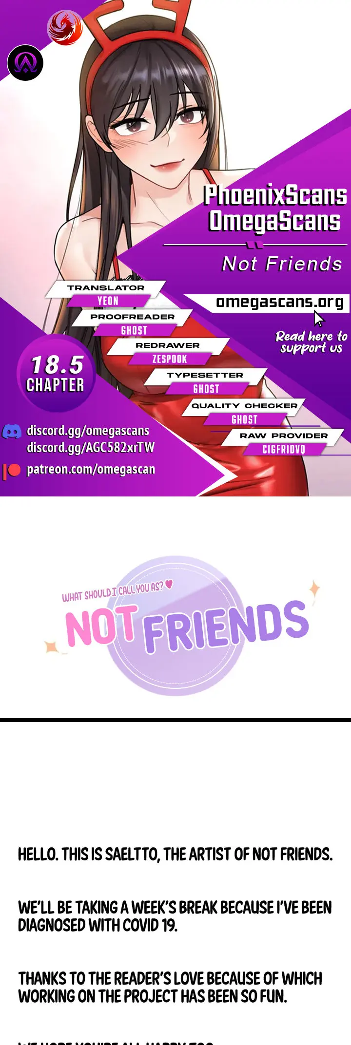 Not A Friends Agaibb Chapter 18.5 - Page 1