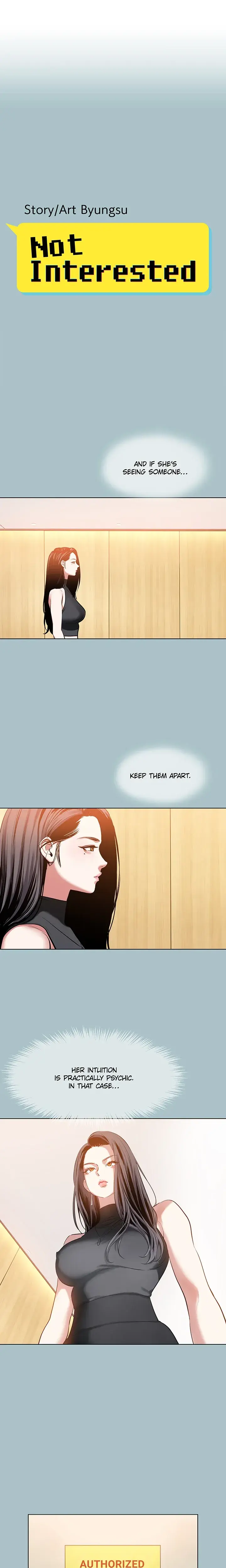 Not Interested Chapter 43 - Page 1