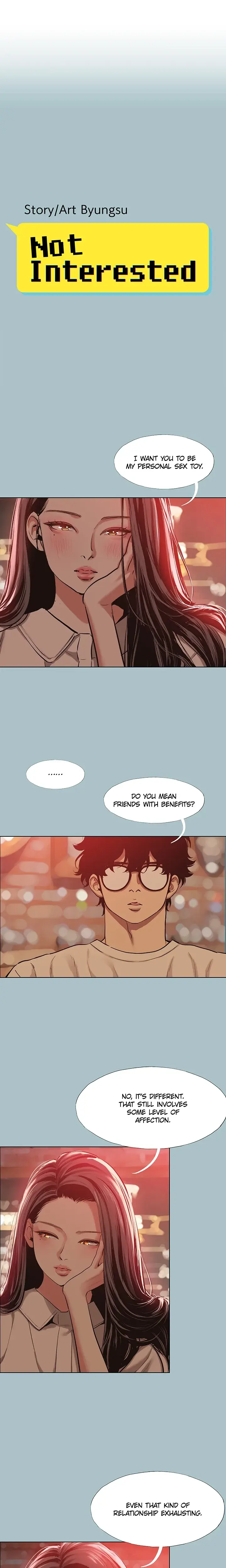 Not Interested Chapter 50 - Page 1