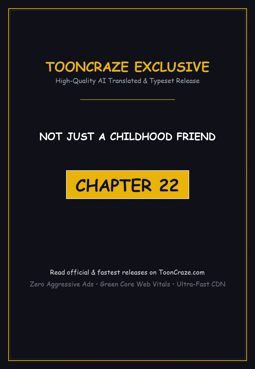 Not Just A Childhood Friend Chapter 22 - Page 1