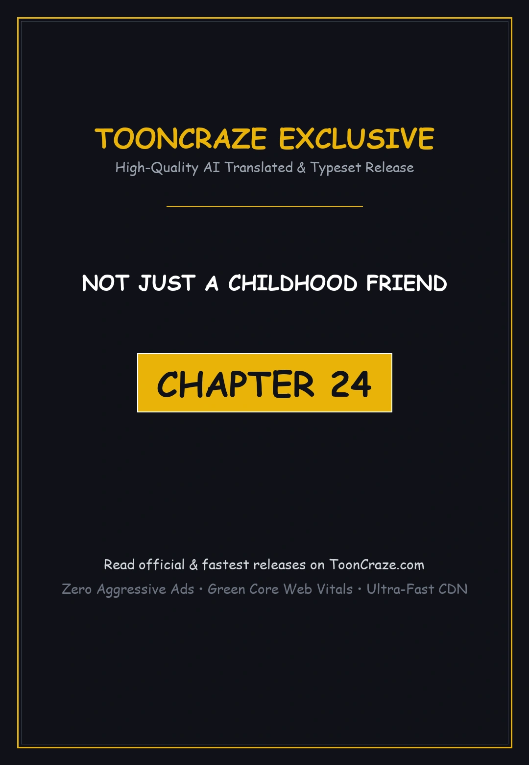 Not Just A Childhood Friend Chapter 24 - Page 1