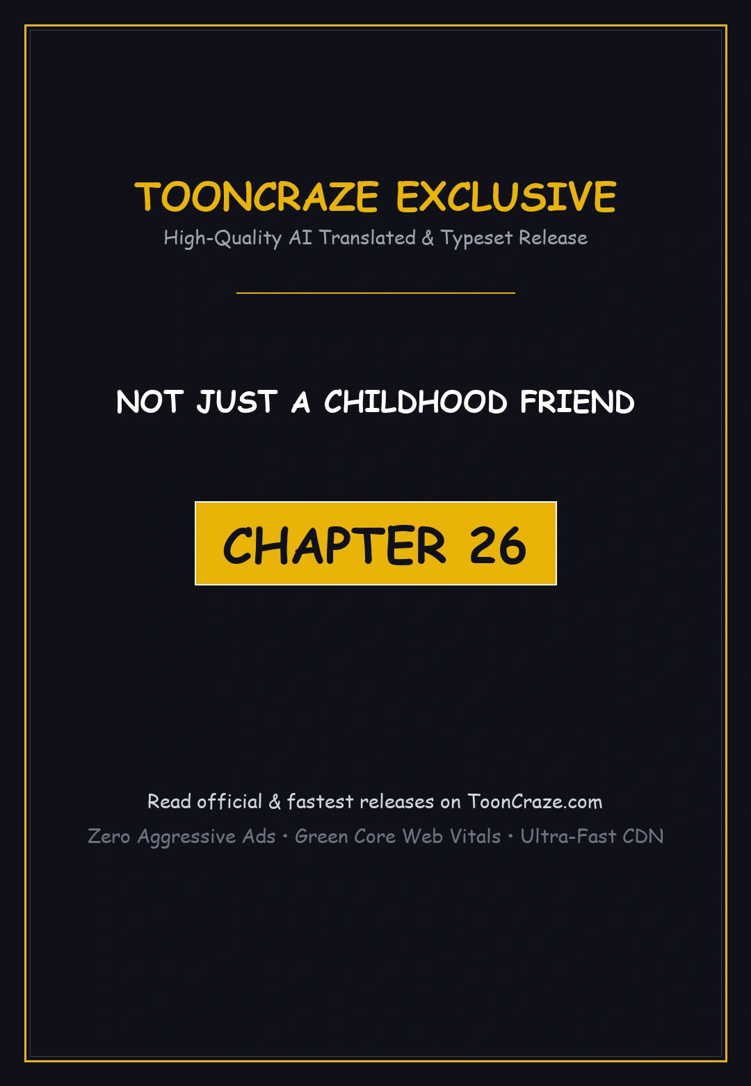 Not Just A Childhood Friend Chapter 26 - Page 1