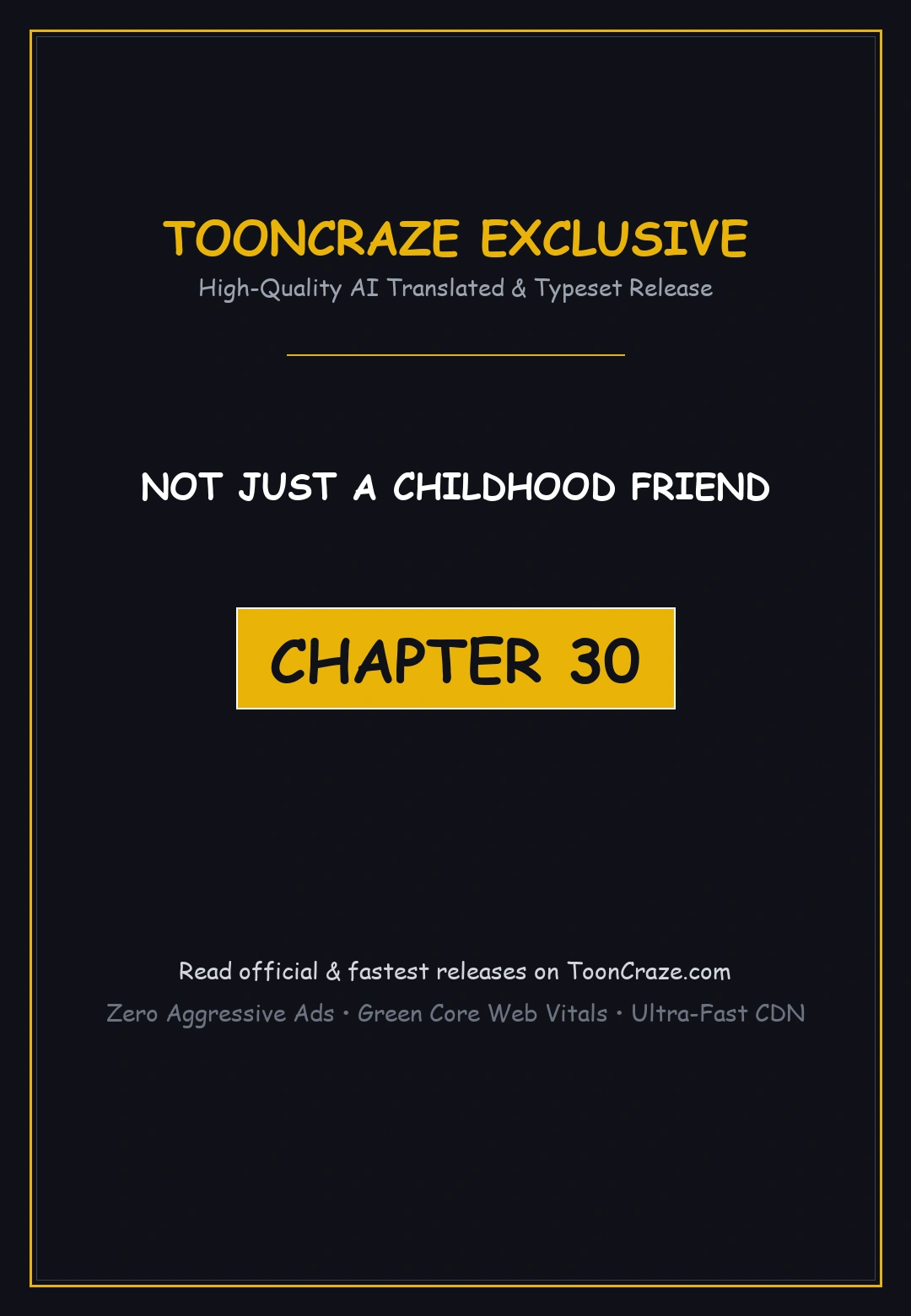 Not Just A Childhood Friend Chapter 30 - Page 1