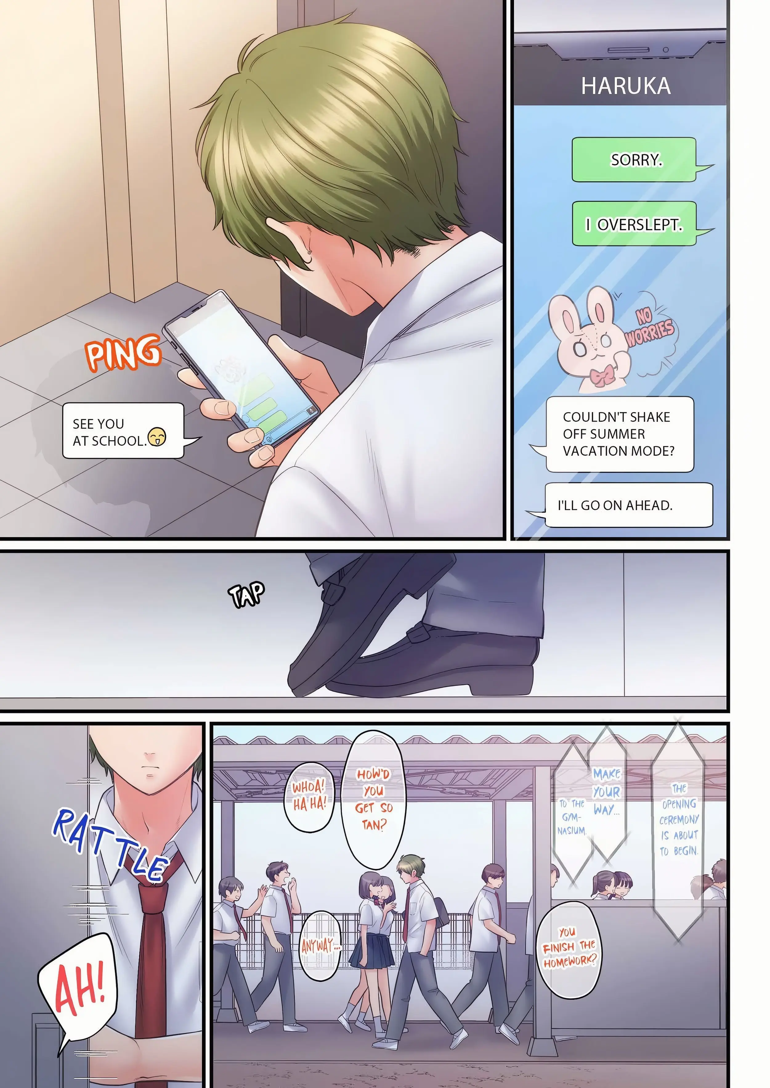 Ntr Underneath Her Skirt Chapter 124 - Page 1