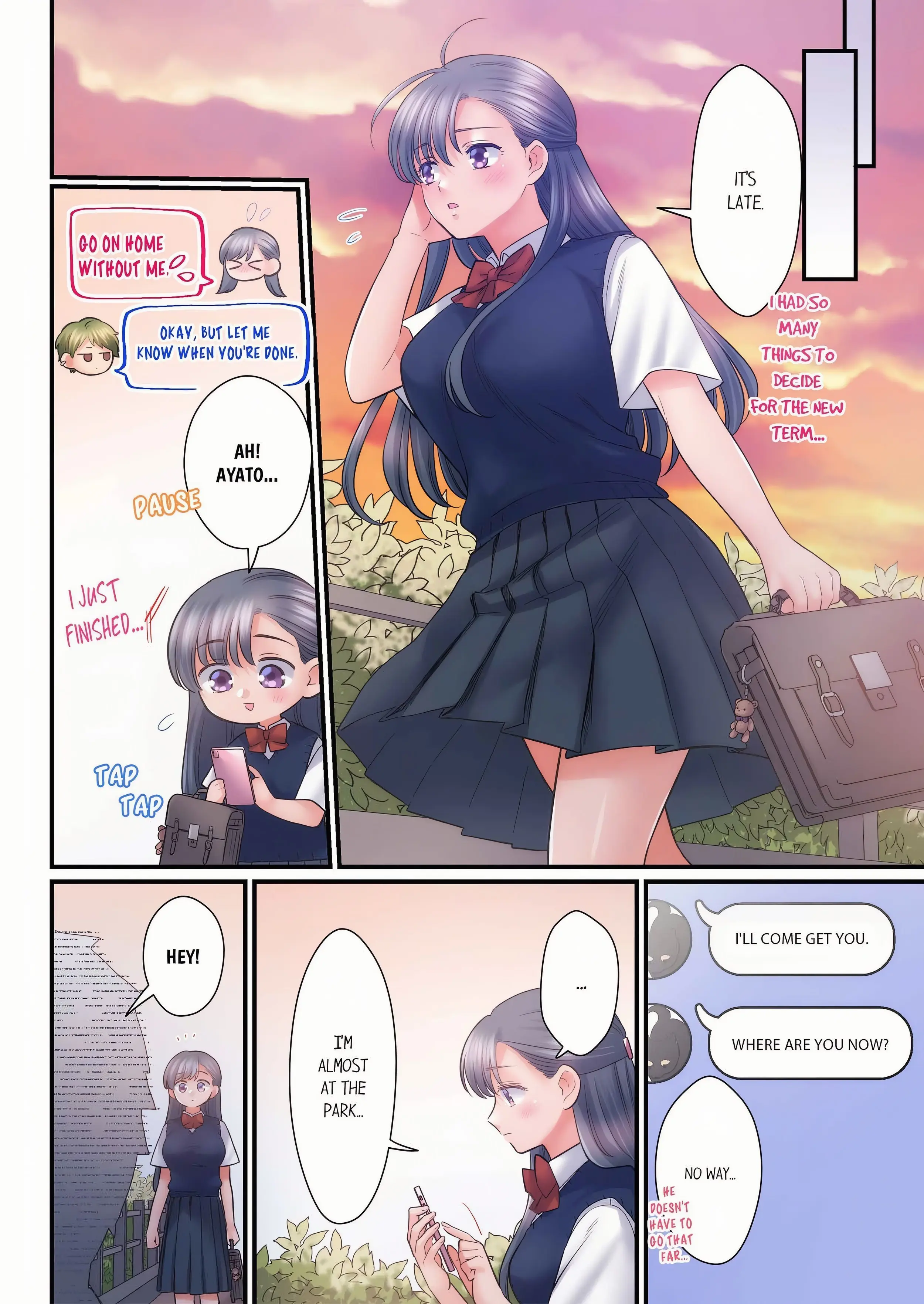 Ntr Underneath Her Skirt Chapter 132 - Page 2