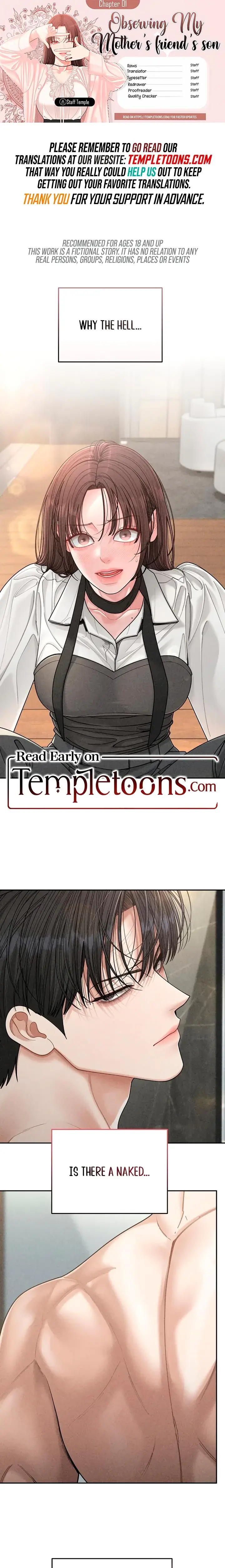 Observing My Mothers Friends Son Chapter 1 - Page 1