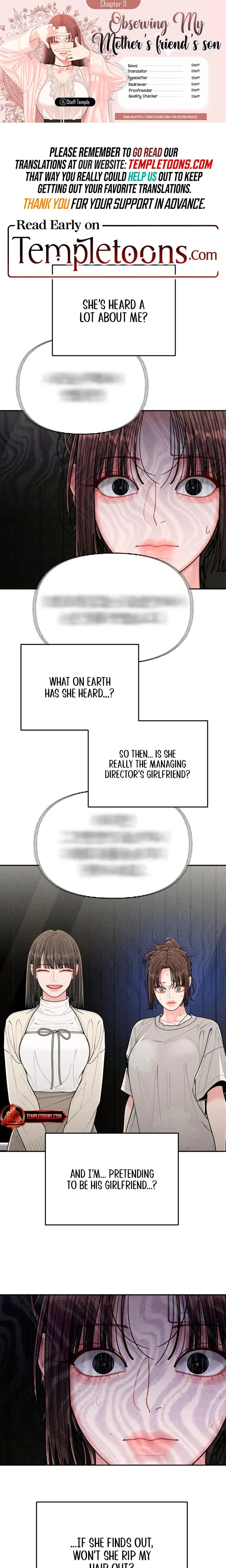 Observing My Mothers Friends Son Chapter 11 - Page 1
