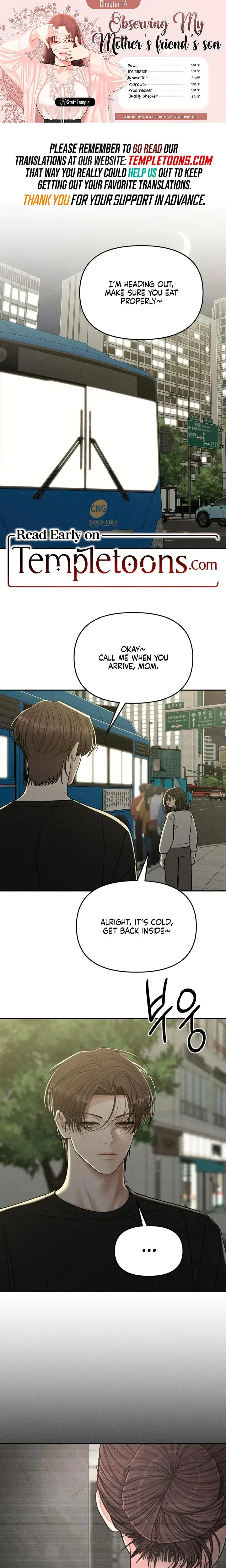 Observing My Mothers Friends Son Chapter 14 - Page 1