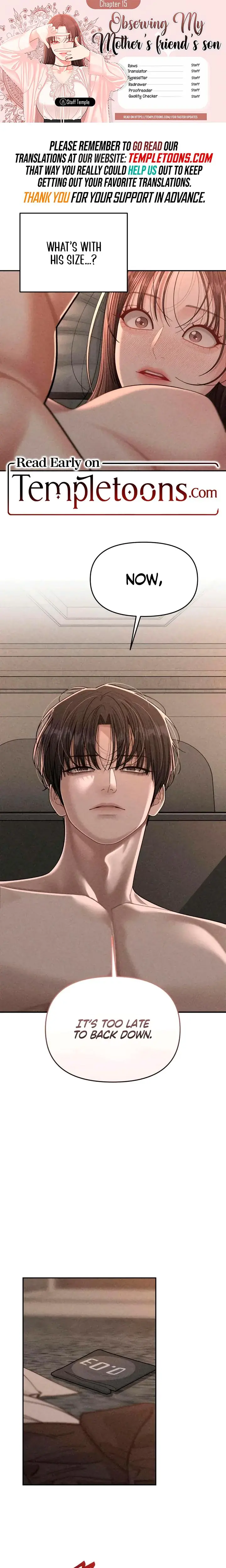 Observing My Mothers Friends Son Chapter 15 - Page 1