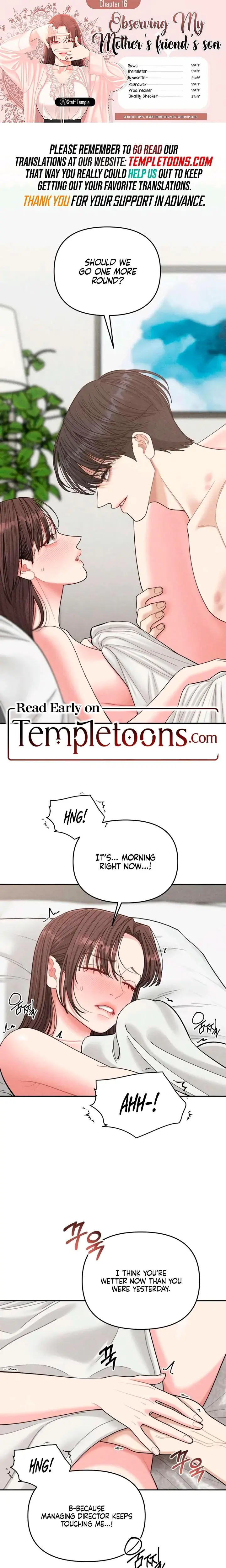 Observing My Mothers Friends Son Chapter 16 - Page 1
