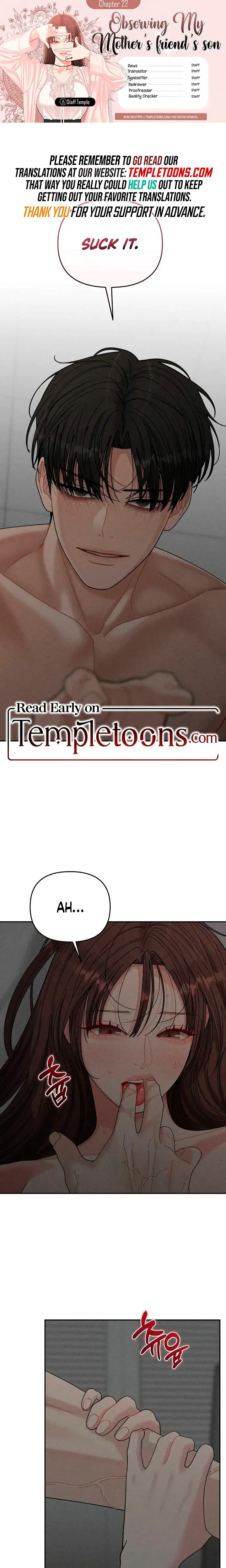 Observing My Mothers Friends Son Chapter 22 - Page 1