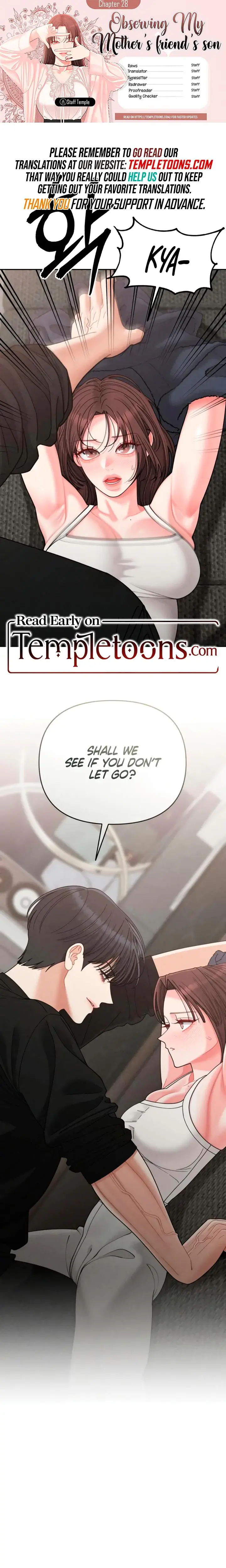 Observing My Mothers Friends Son Chapter 28 - Page 1