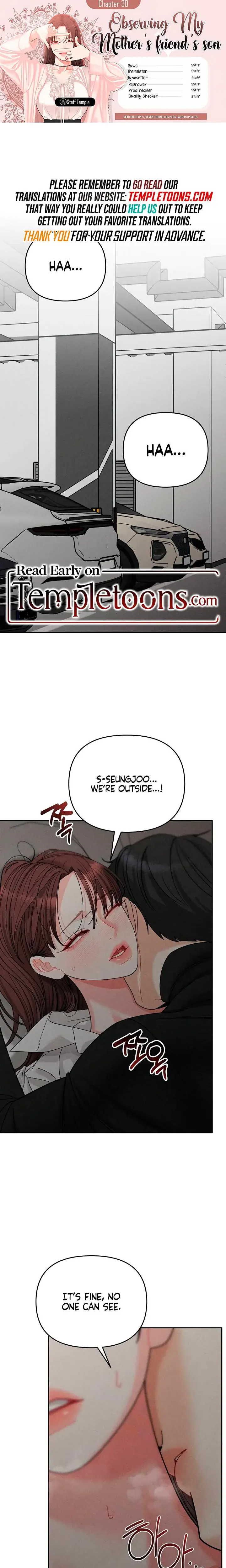 Observing My Mothers Friends Son Chapter 30 - Page 1