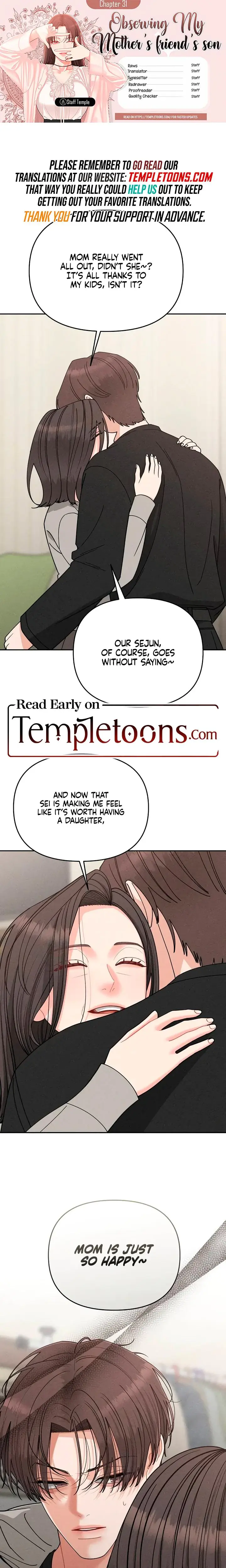 Observing My Mothers Friends Son Chapter 31 - Page 1