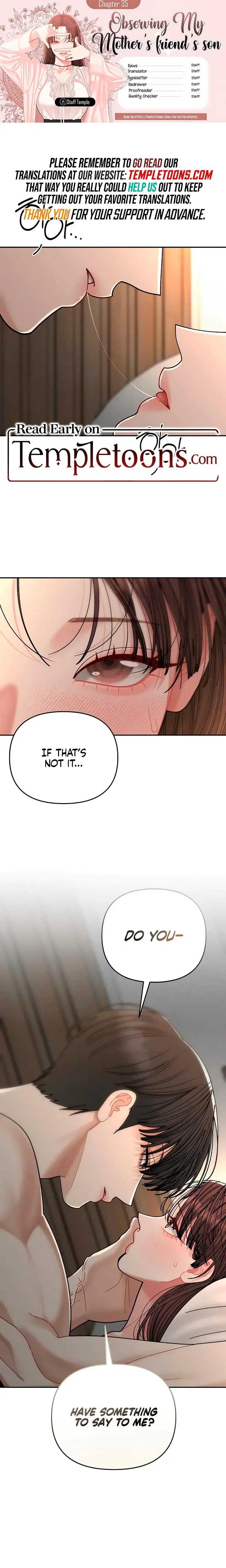 Observing My Mothers Friends Son Chapter 35 - Page 1