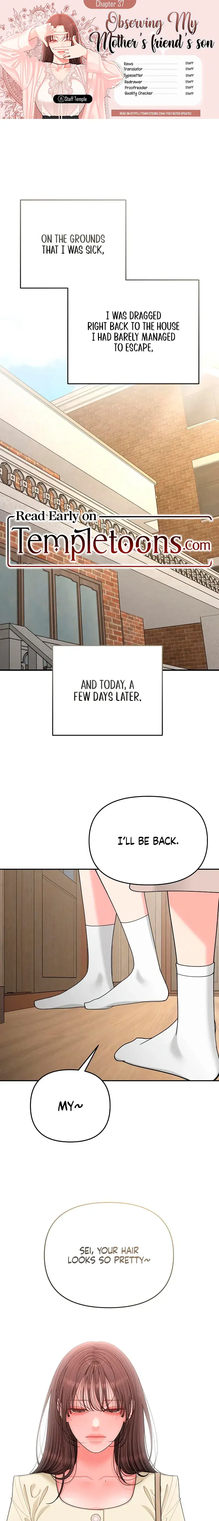 Observing My Mothers Friends Son Chapter 37 - Page 1