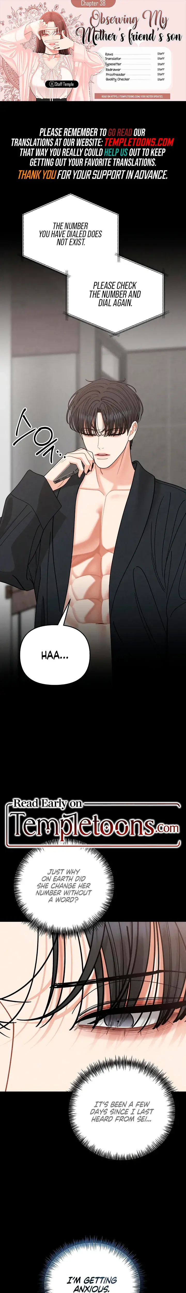 Observing My Mothers Friends Son Chapter 38 - Page 1