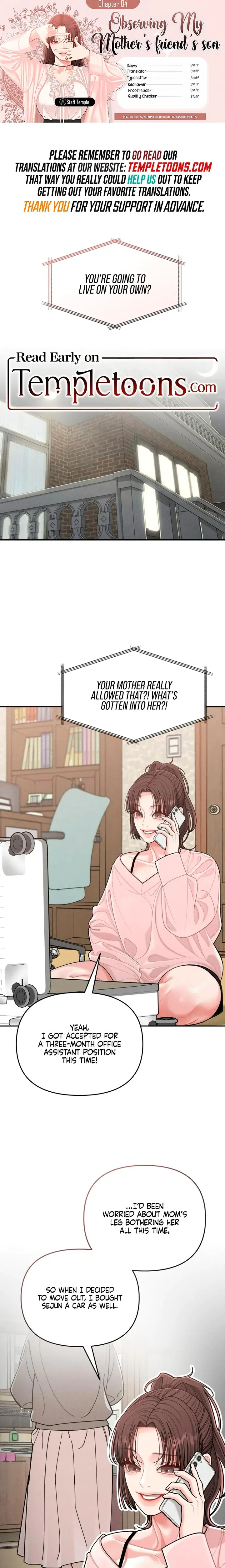 Observing My Mothers Friends Son Chapter 4 - Page 1