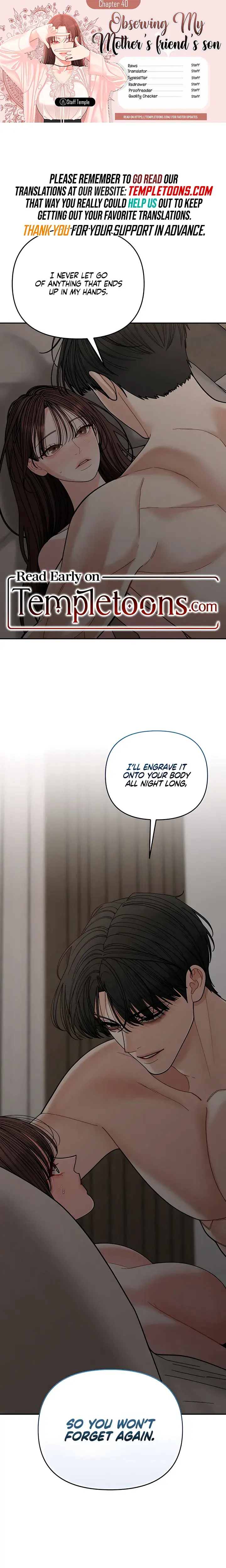 Observing My Mothers Friends Son Chapter 40 - Page 1