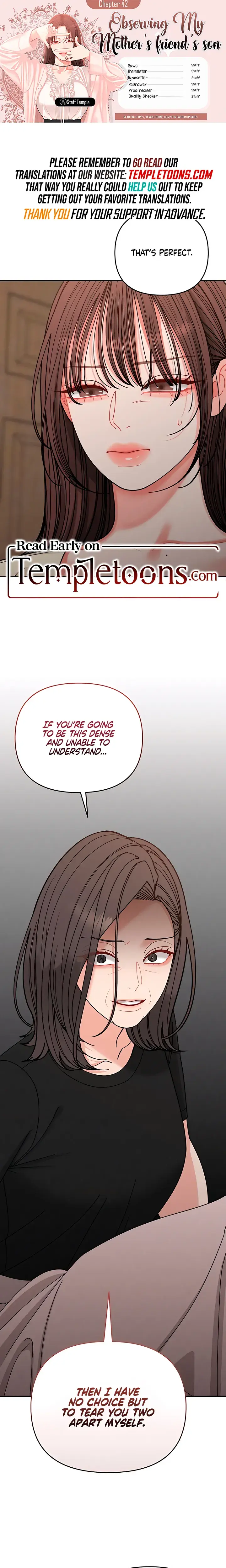 Observing My Mothers Friends Son Chapter 42 - Page 1