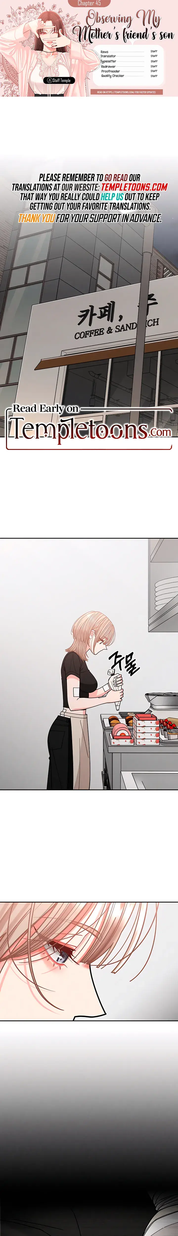 Observing My Mothers Friends Son Chapter 45 - Page 1