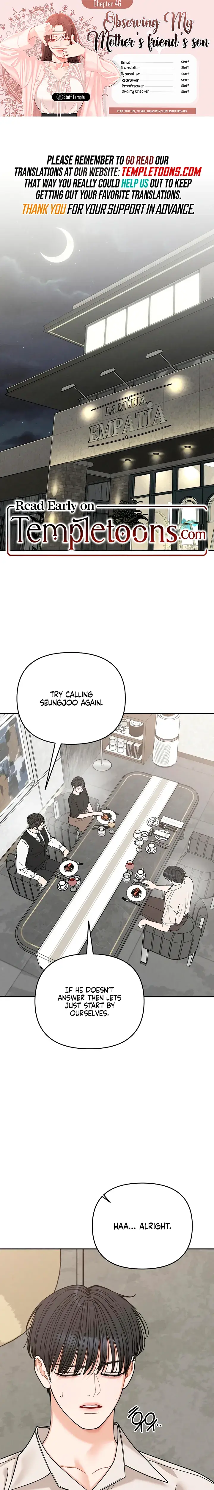 Observing My Mothers Friends Son Chapter 46 - Page 1