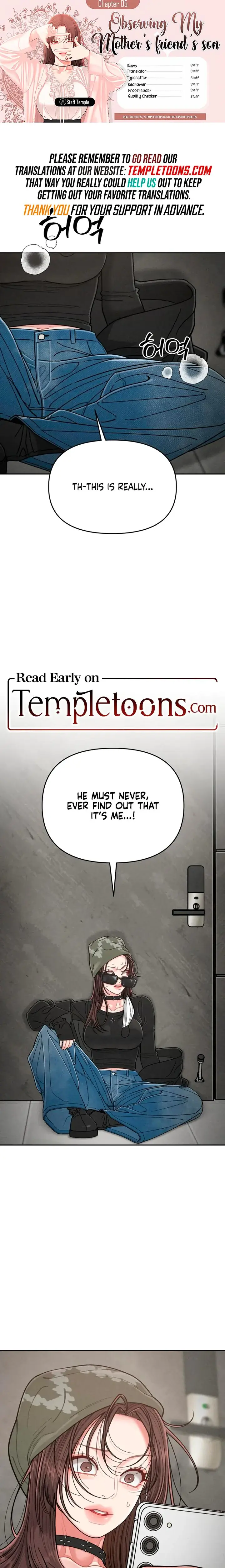 Observing My Mothers Friends Son Chapter 5 - Page 1