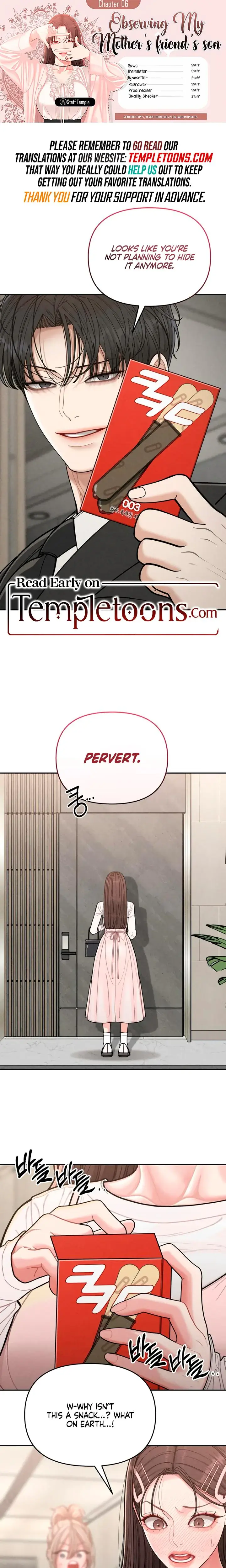 Observing My Mothers Friends Son Chapter 6 - Page 1