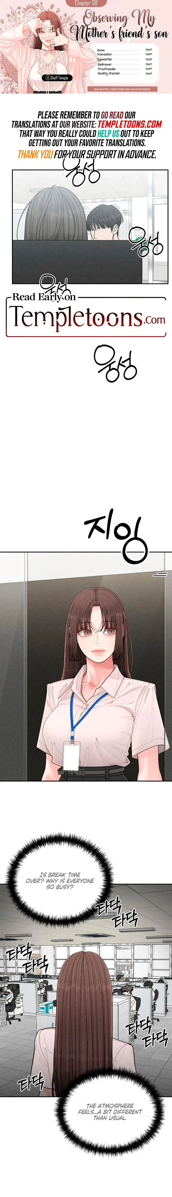 Observing My Mothers Friends Son Chapter 8 - Page 1