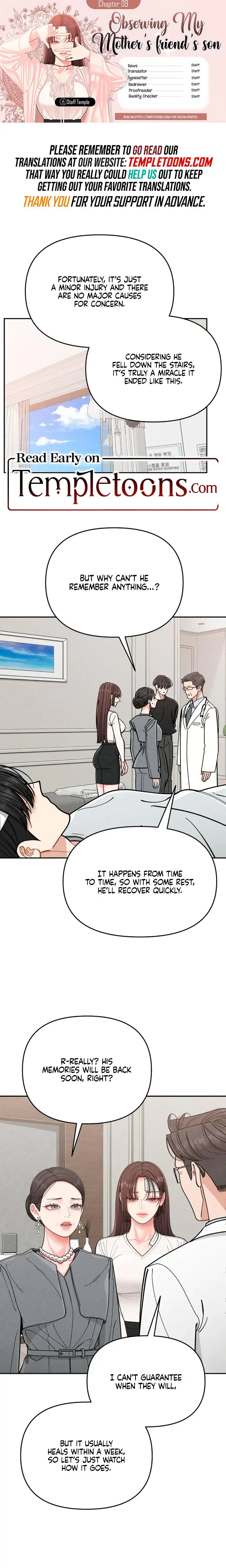 Observing My Mothers Friends Son Chapter 9 - Page 1
