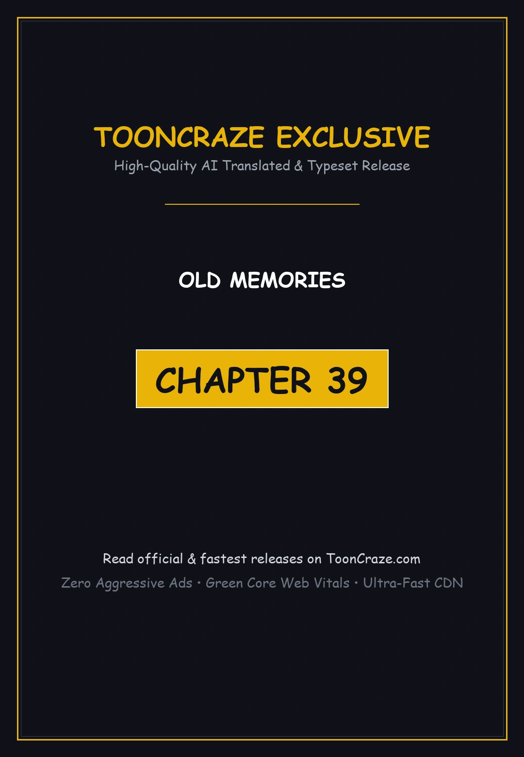 Old Memories Chapter 39 - Page 1