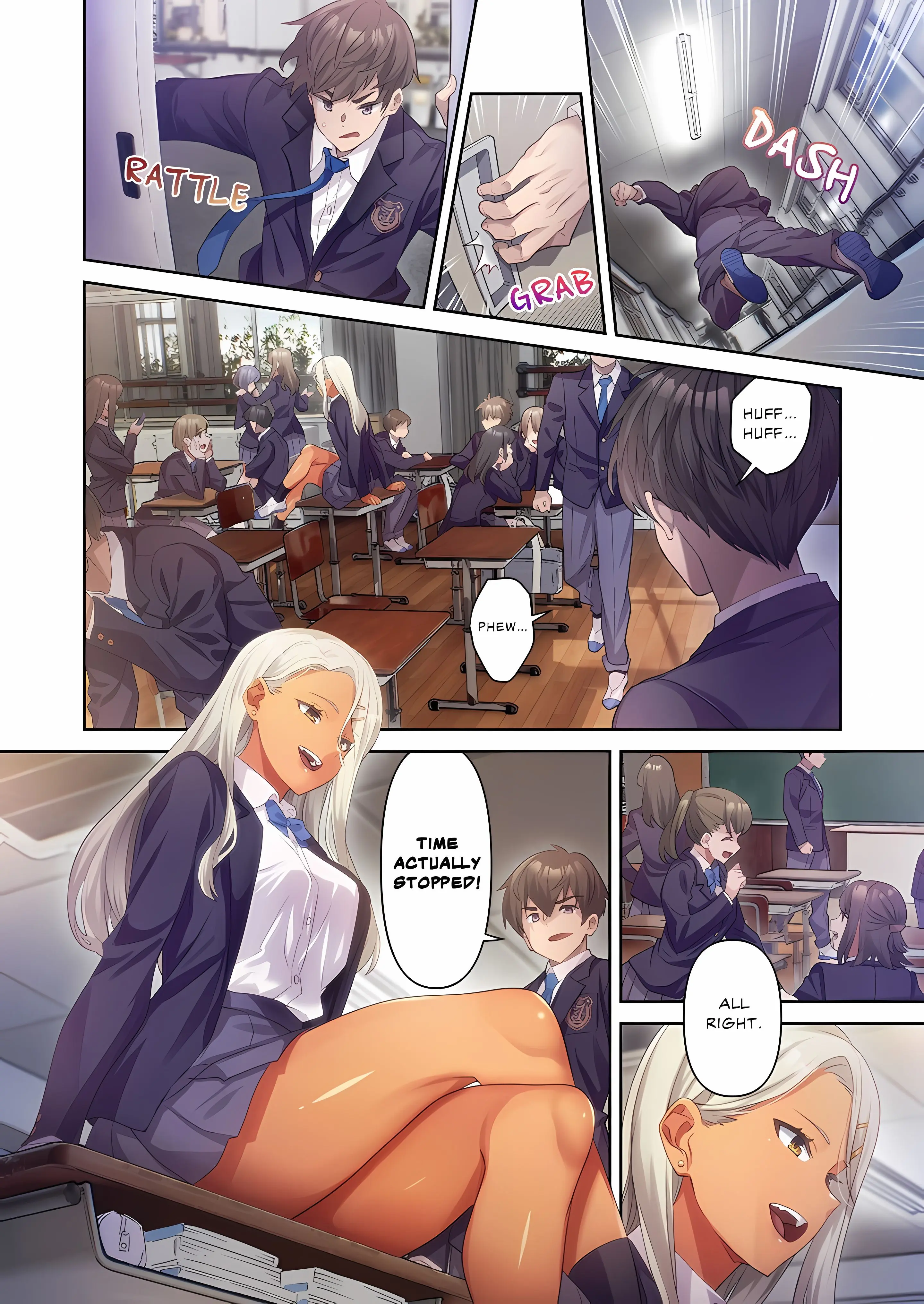 On Borrowed Time I M The Only One My Friend Can T Stop Time For Chapter 2 - Page 8