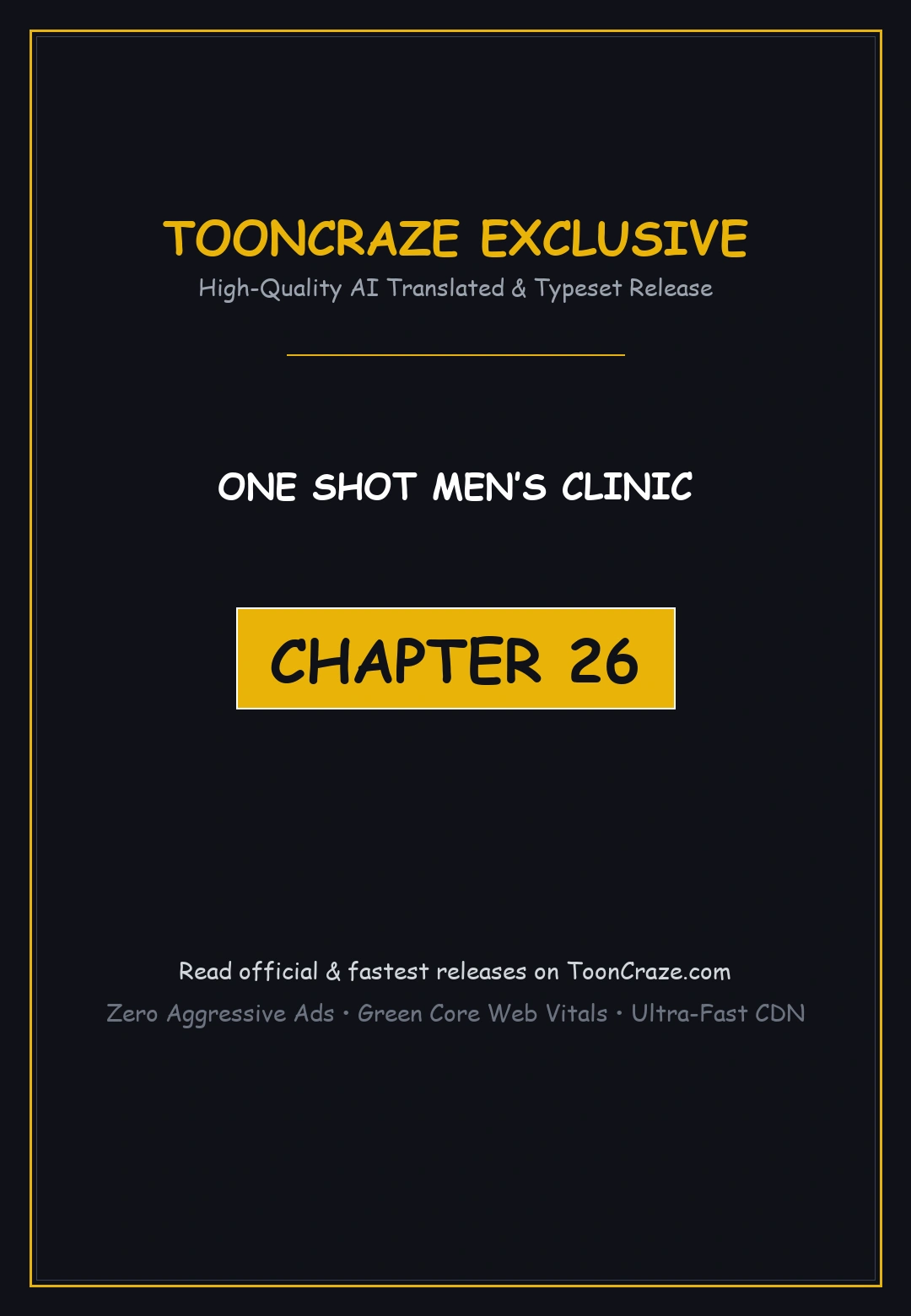 One Shot Mens Clinic Chapter 26 - Page 1