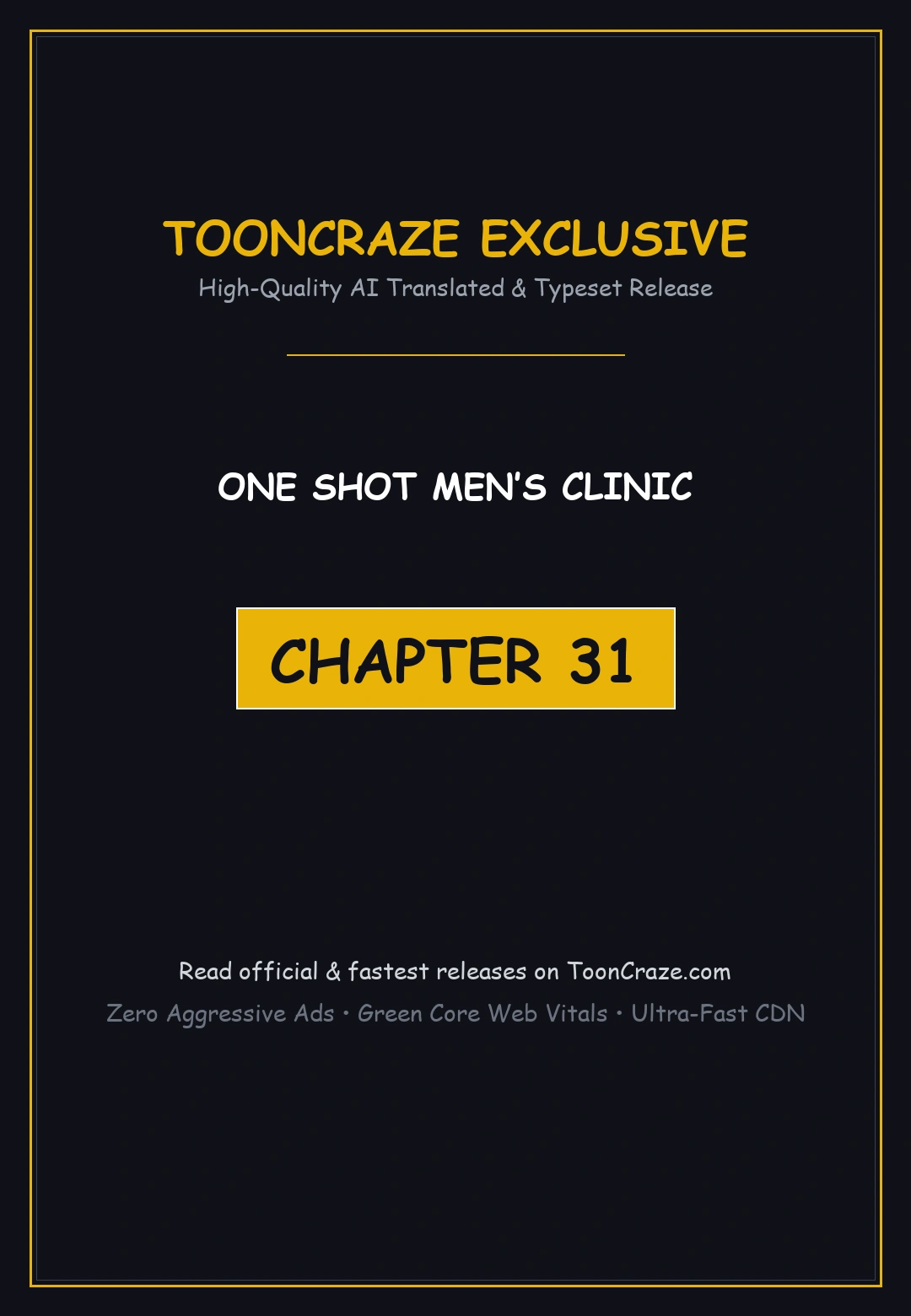 One Shot Mens Clinic Chapter 31 - Page 1