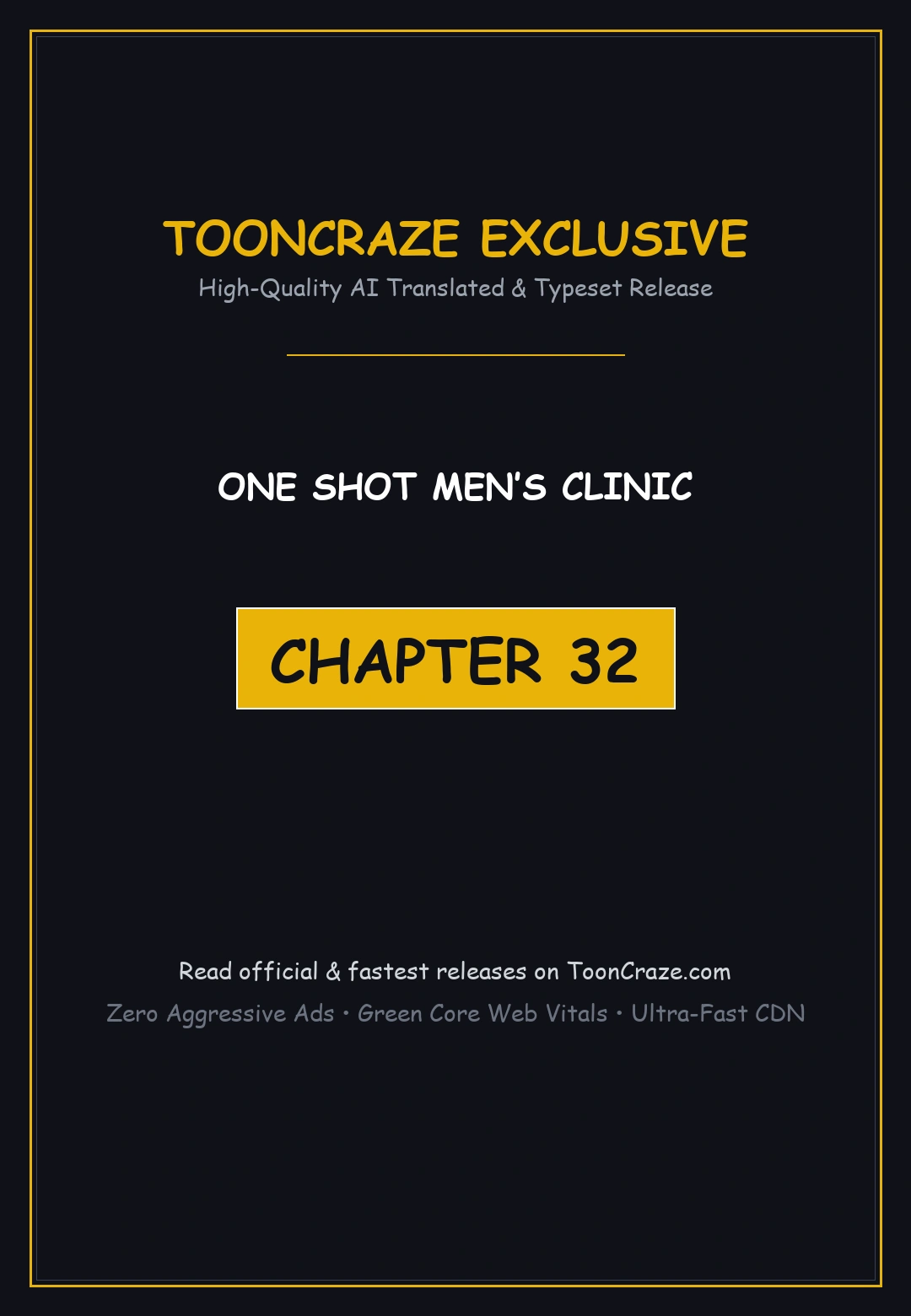 One Shot Mens Clinic Chapter 32 - Page 1