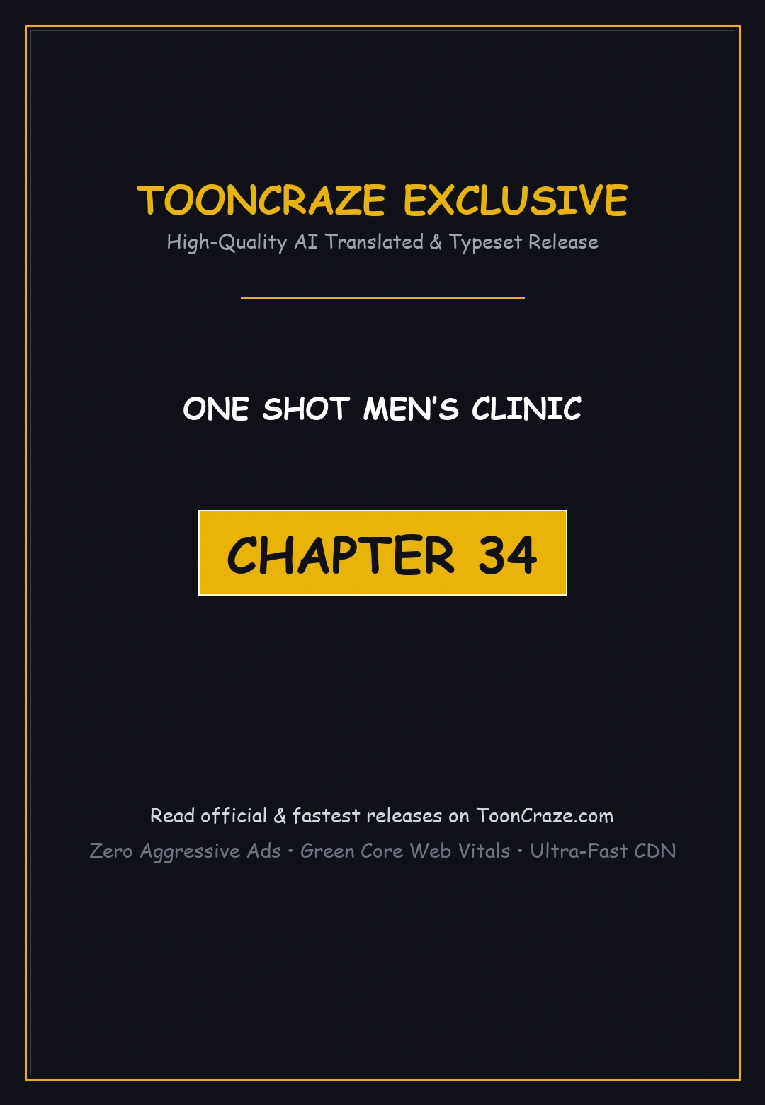 One Shot Mens Clinic Chapter 34 - Page 1