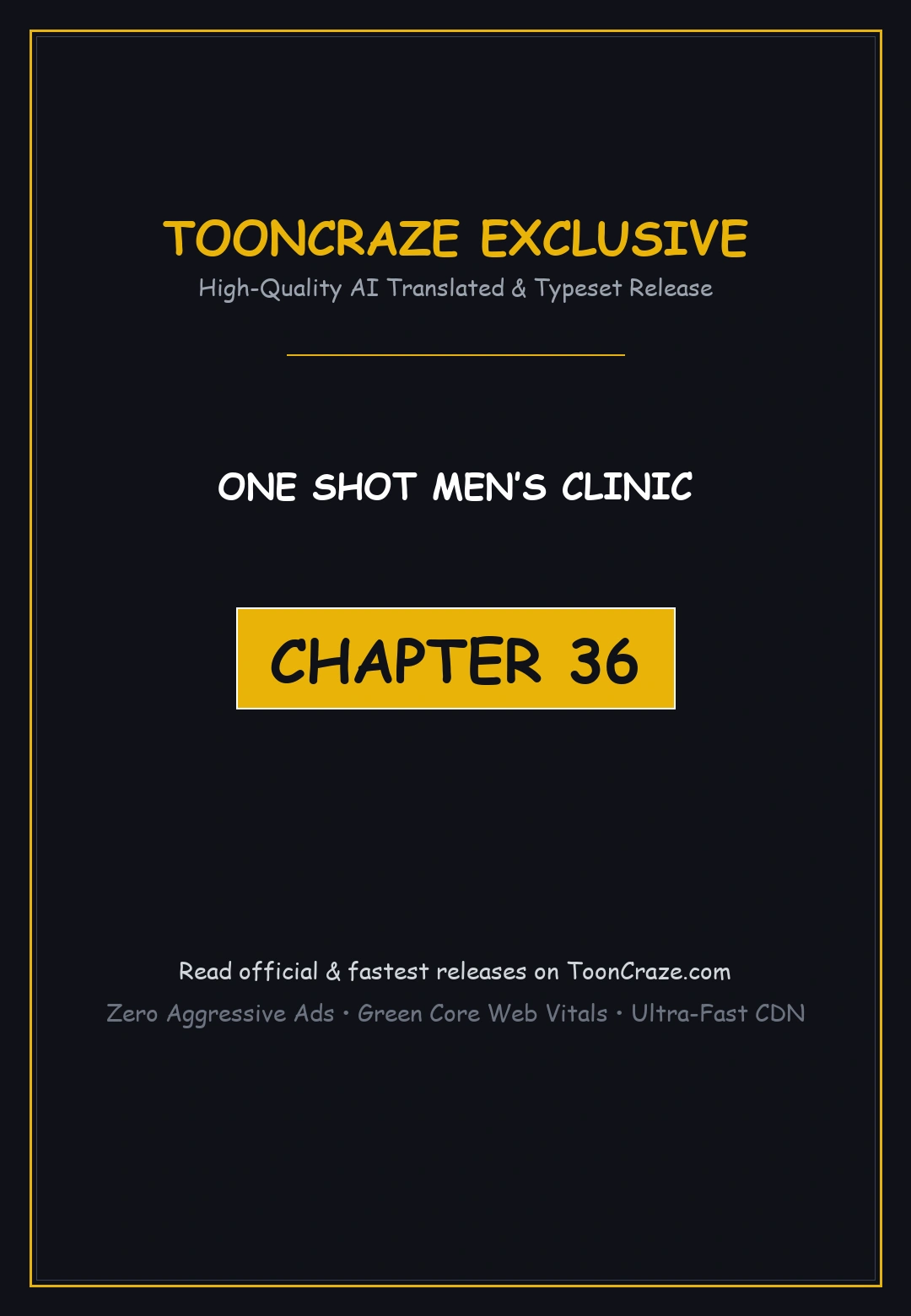 One Shot Mens Clinic Chapter 36 - Page 1