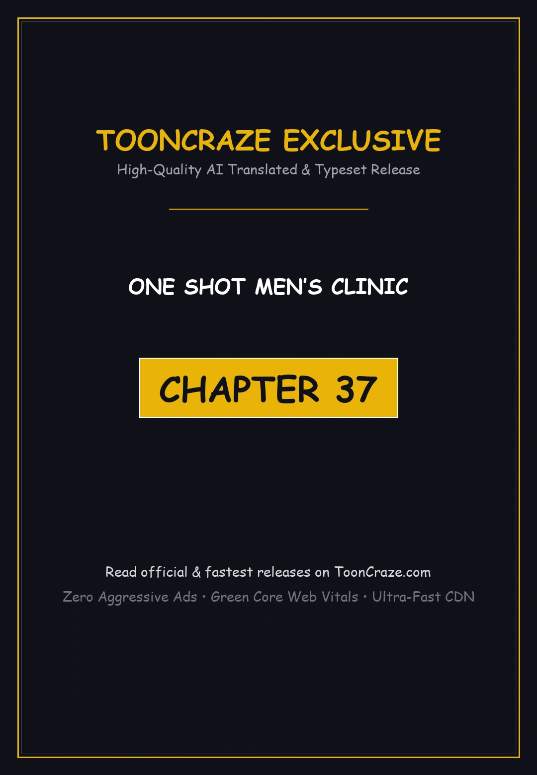 One Shot Mens Clinic Chapter 37 - Page 1