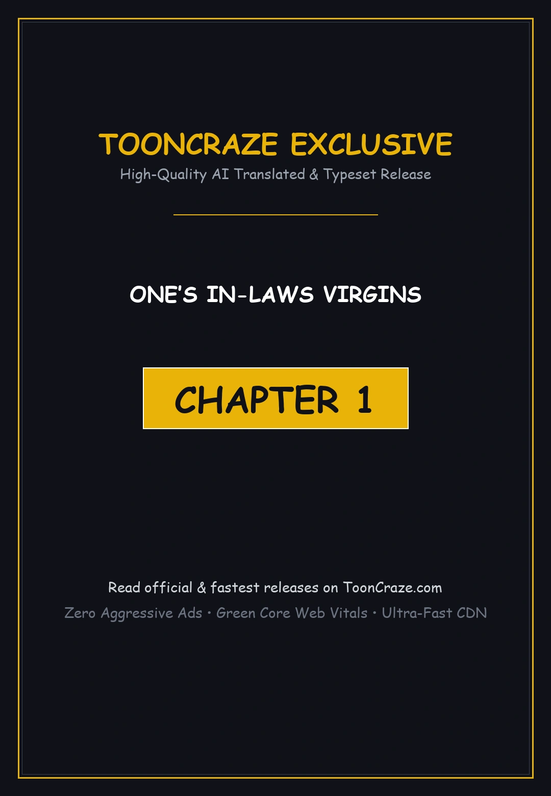Ones In Laws Virgins Chapter 1 - Page 1