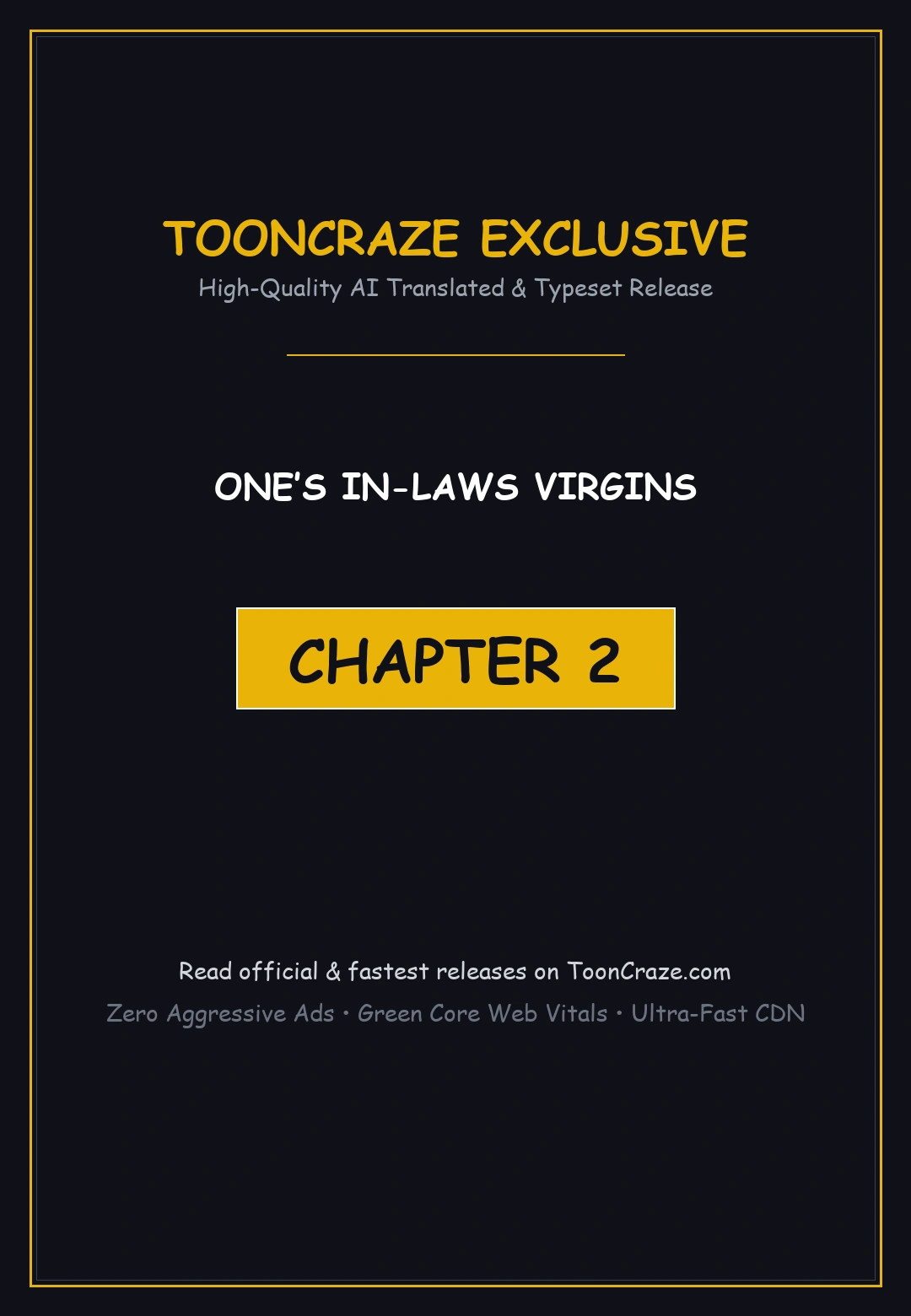 Ones In Laws Virgins Chapter 2 - Page 1