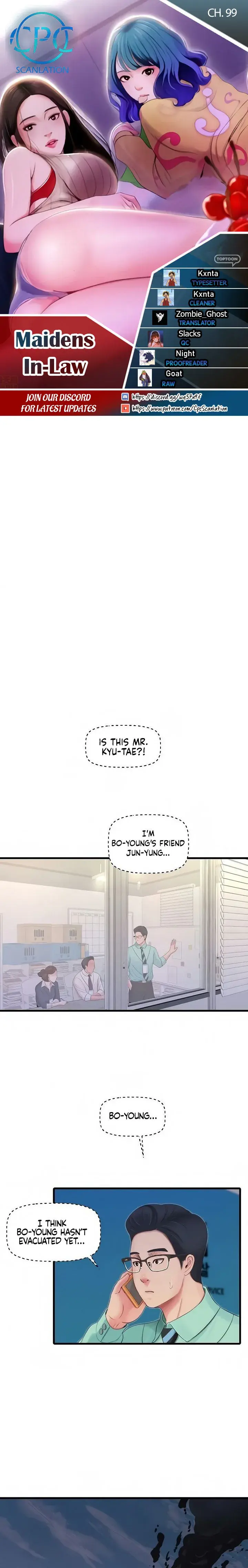 Ones In Laws Virgins Chapter 99 - Page 1
