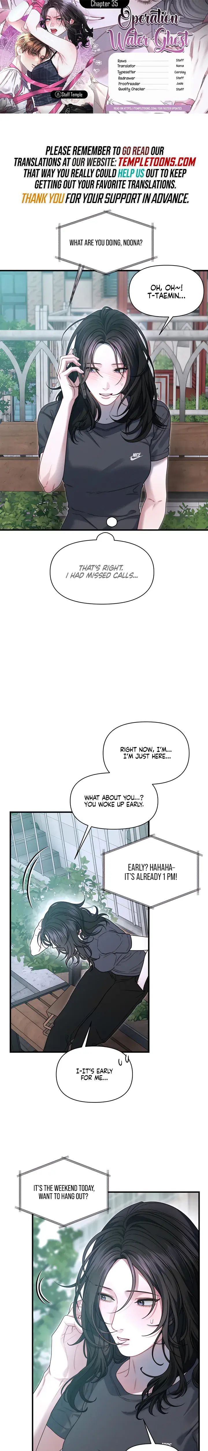 Operation Water Ghost Chapter 35 - Page 1