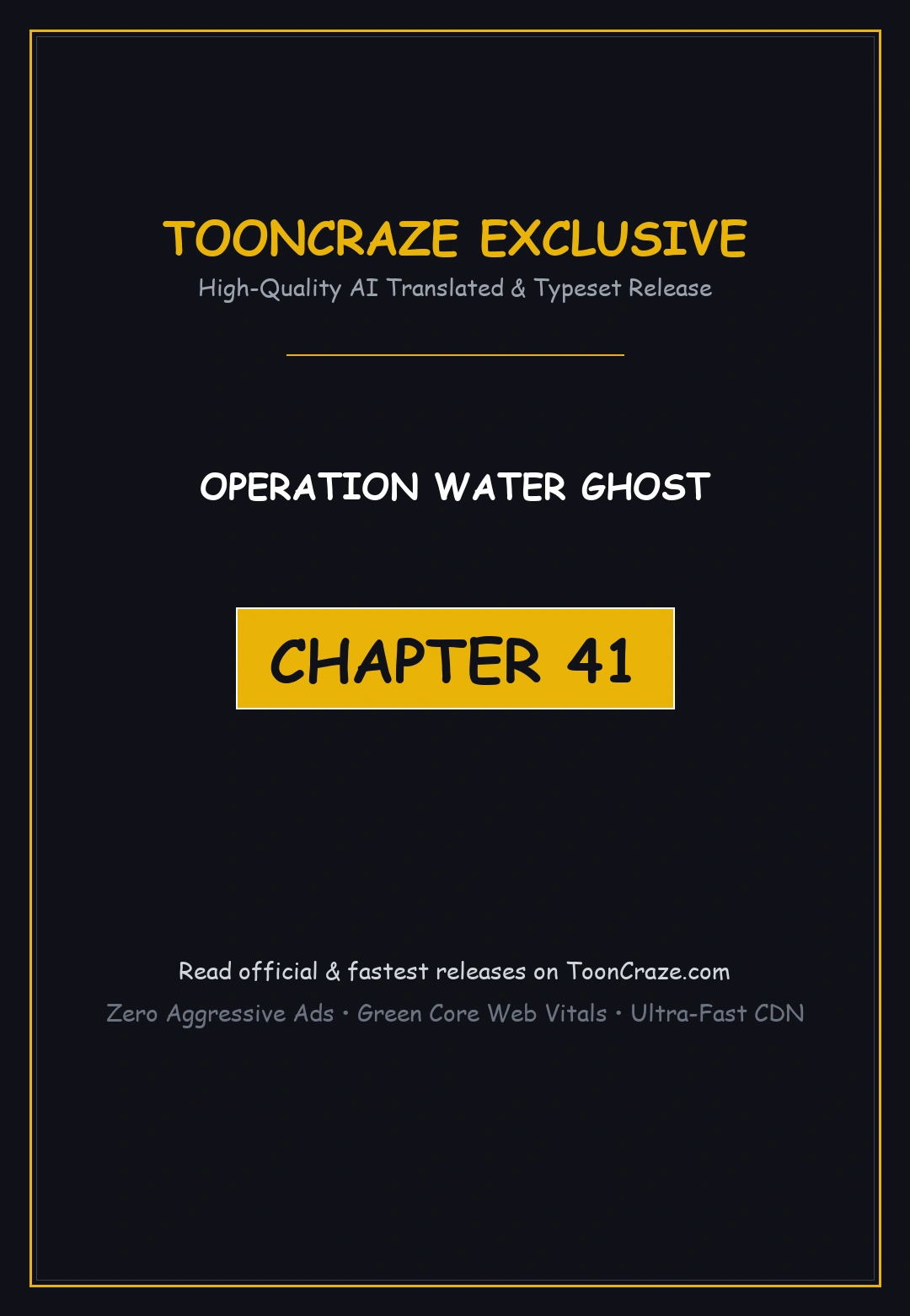 Operation Water Ghost Chapter 41 - Page 1