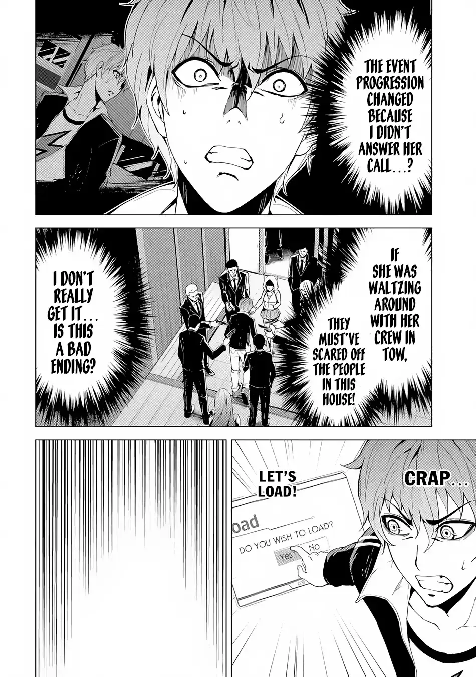 Ore No Genjitsu Wa Renai Game Ka To Omottara Inochigake No Game Datta Chapter 12.1 - Page 3