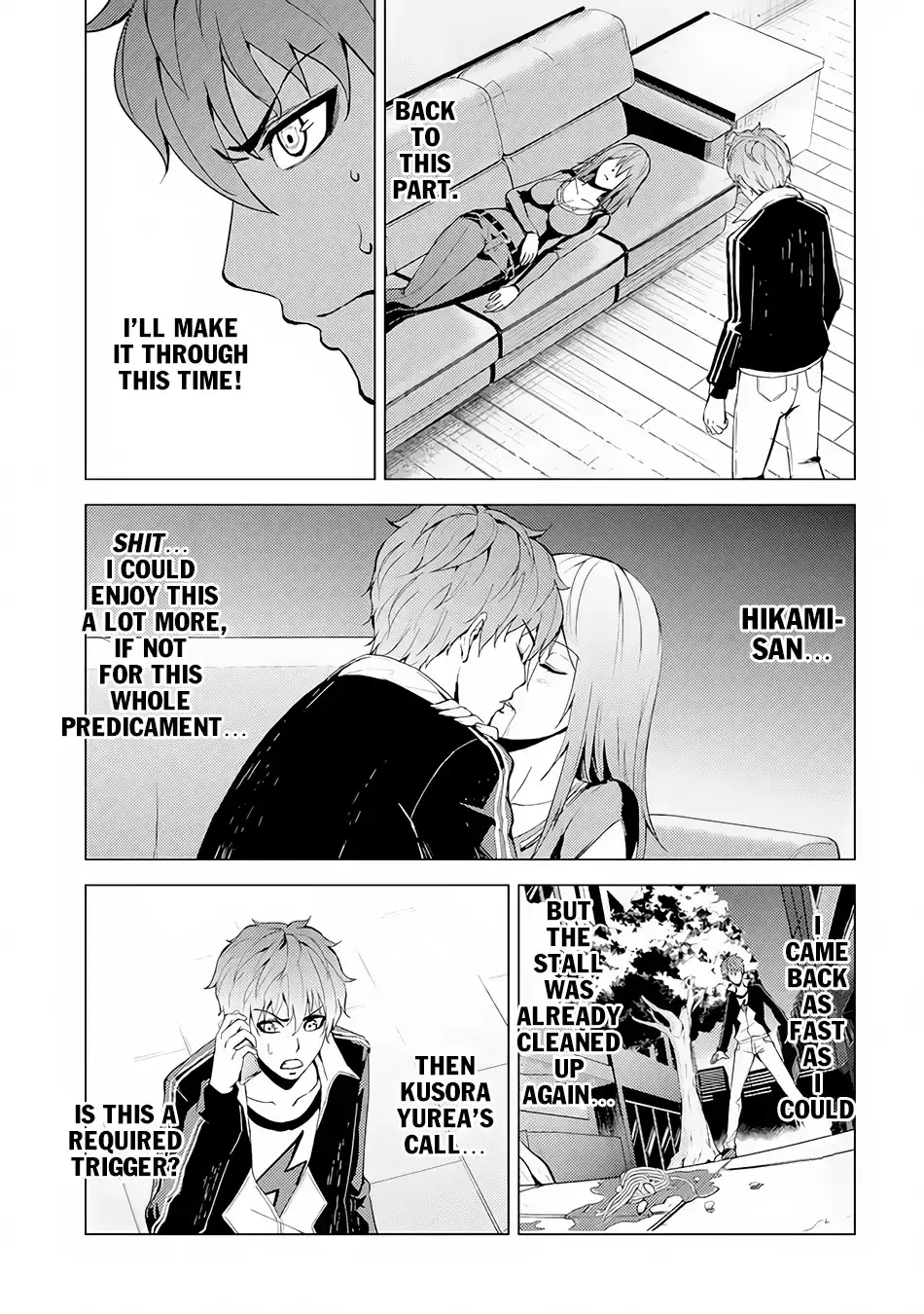 Ore No Genjitsu Wa Renai Game Ka To Omottara Inochigake No Game Datta Chapter 12.1 - Page 4