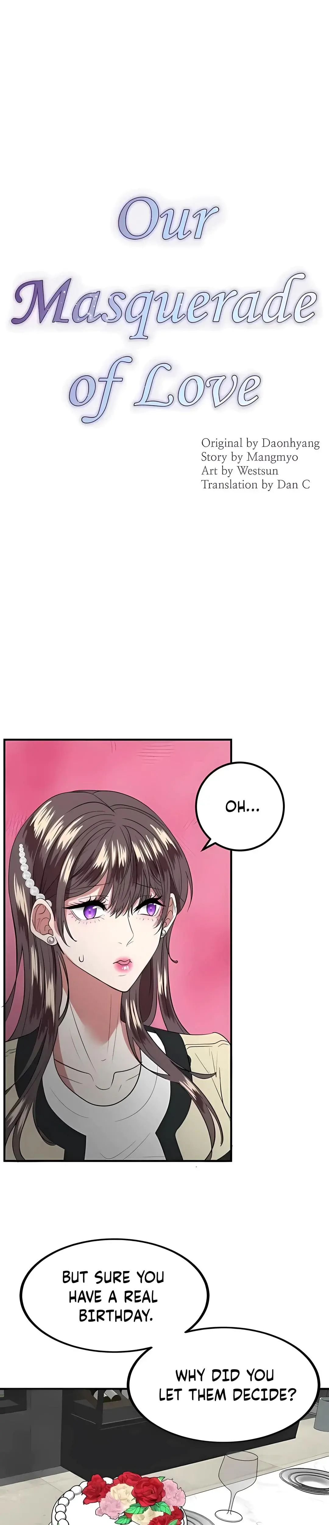 Our Masquerade Of Love Chapter 12 - Page 9
