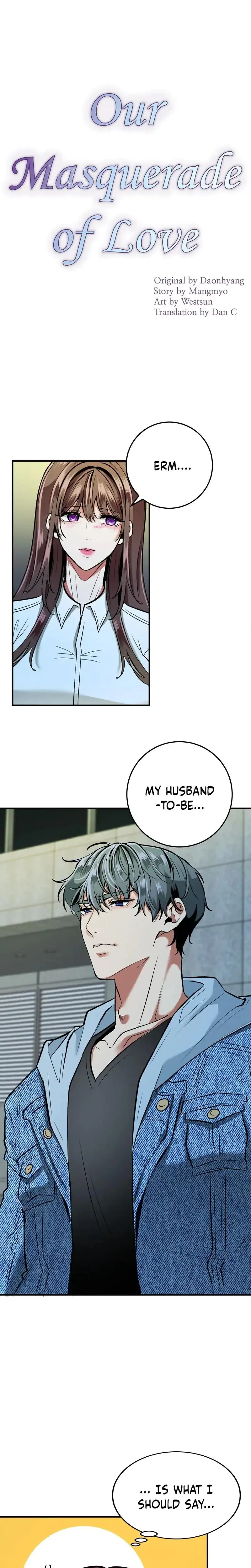 Our Masquerade Of Love Chapter 26 - Page 1