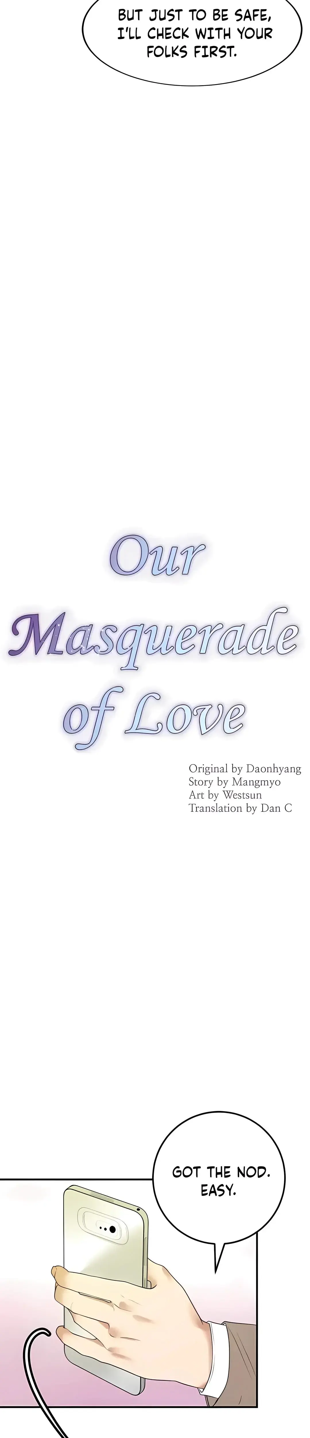 Our Masquerade Of Love Chapter 6 - Page 8